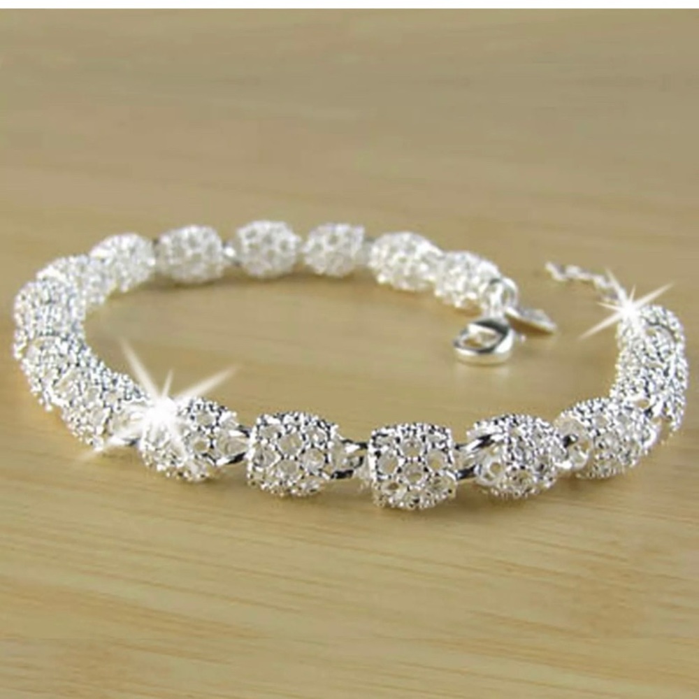 925 Silver link Bracelet